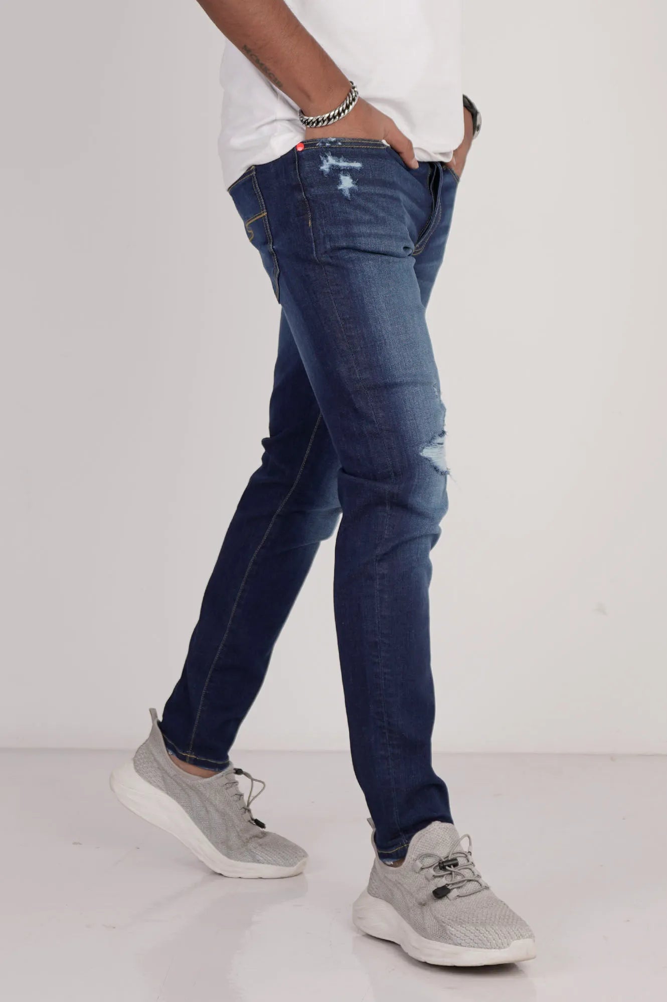 Men's Denim Pant (Medium Wash)