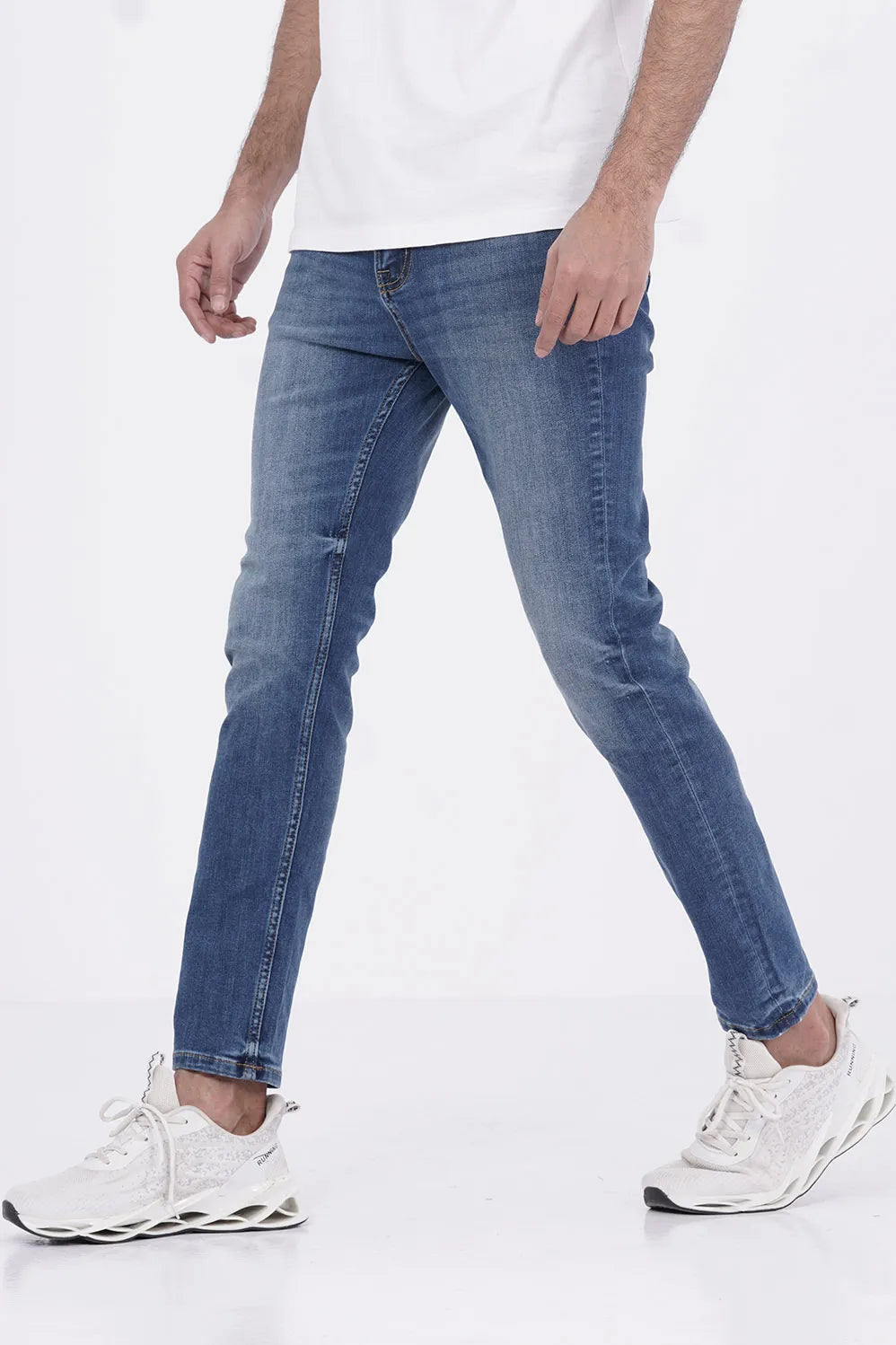 Men's Denim Pant (Medium Wash)