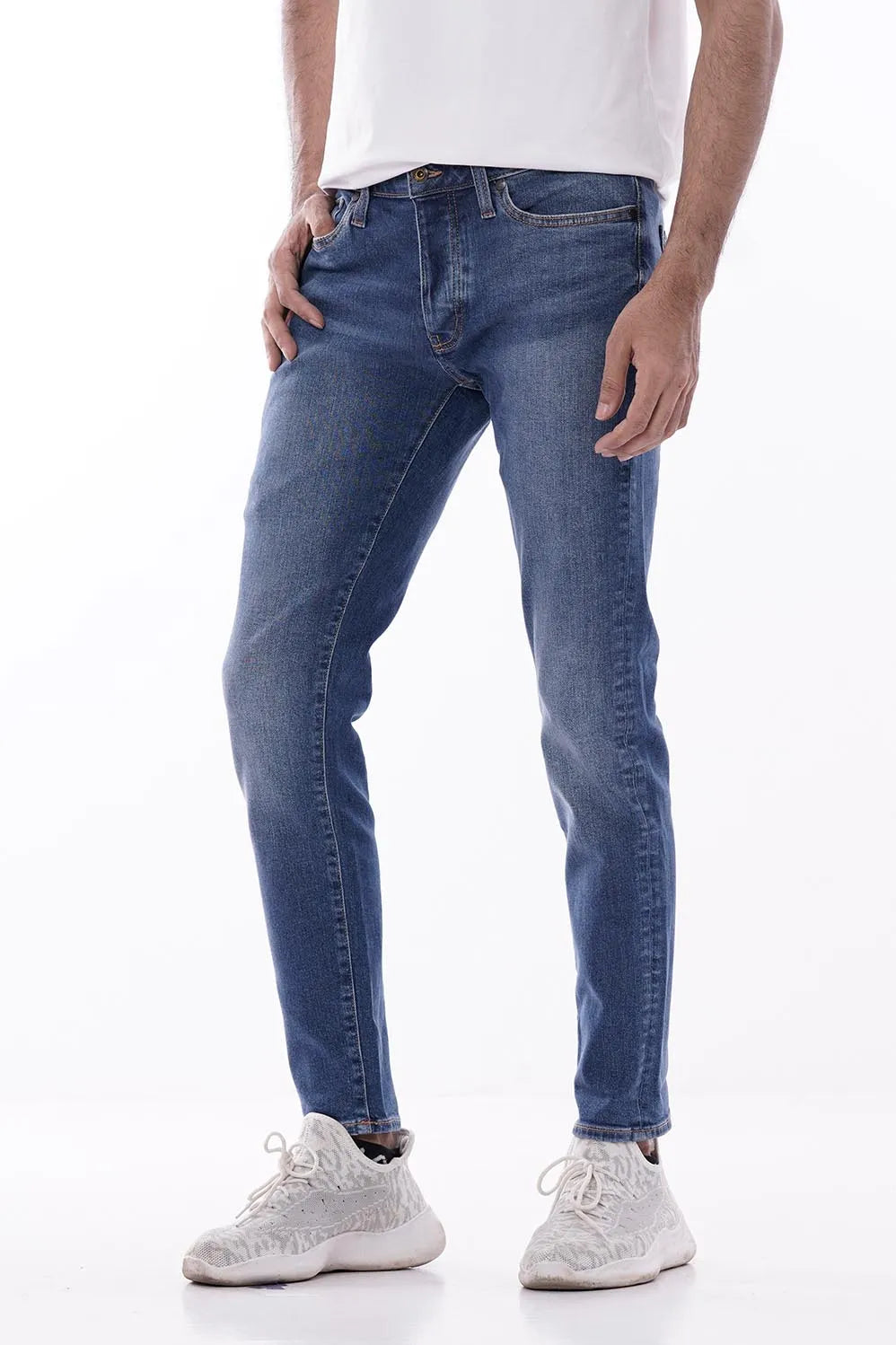 Men's Denim Pant (Medium Wash)