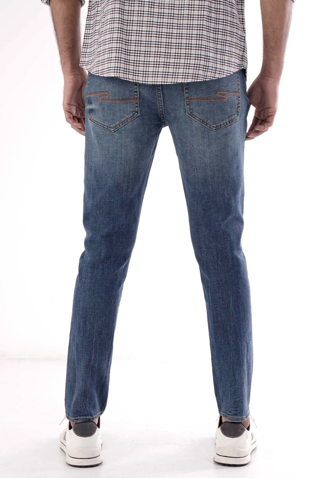 Men's Denim Pant (Medium Wash)