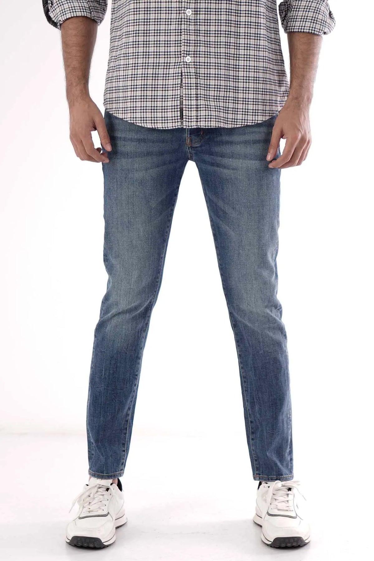 Men's Denim Pant (Medium Wash)