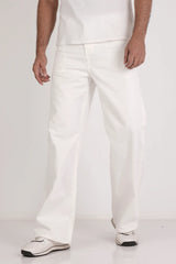 Men's Denim Pant (White)