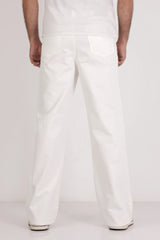 Men's Denim Pant (White)