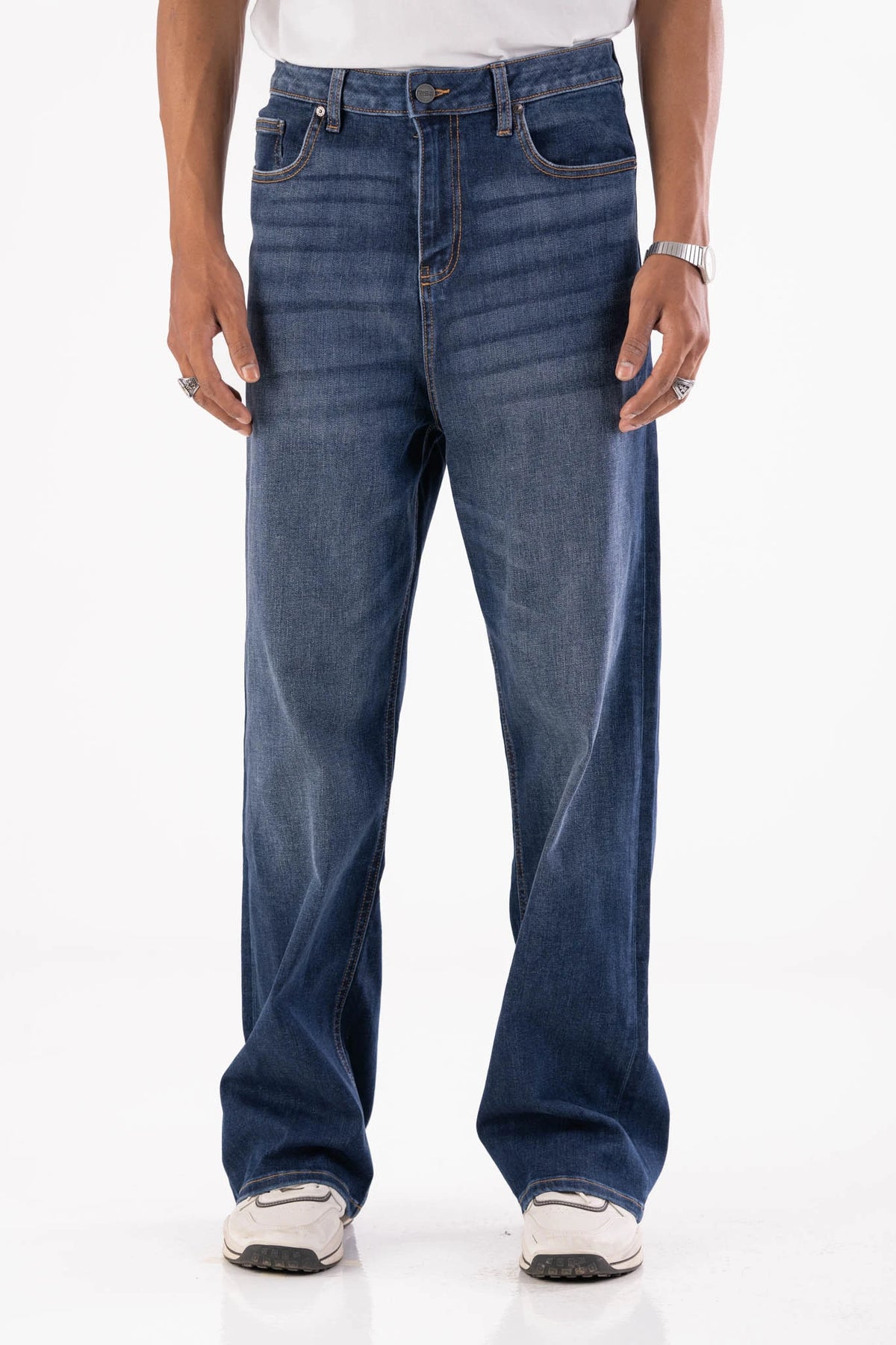 Men's Denim Pant (Steel Blue)