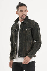 Men's Denim Jacket (Black)