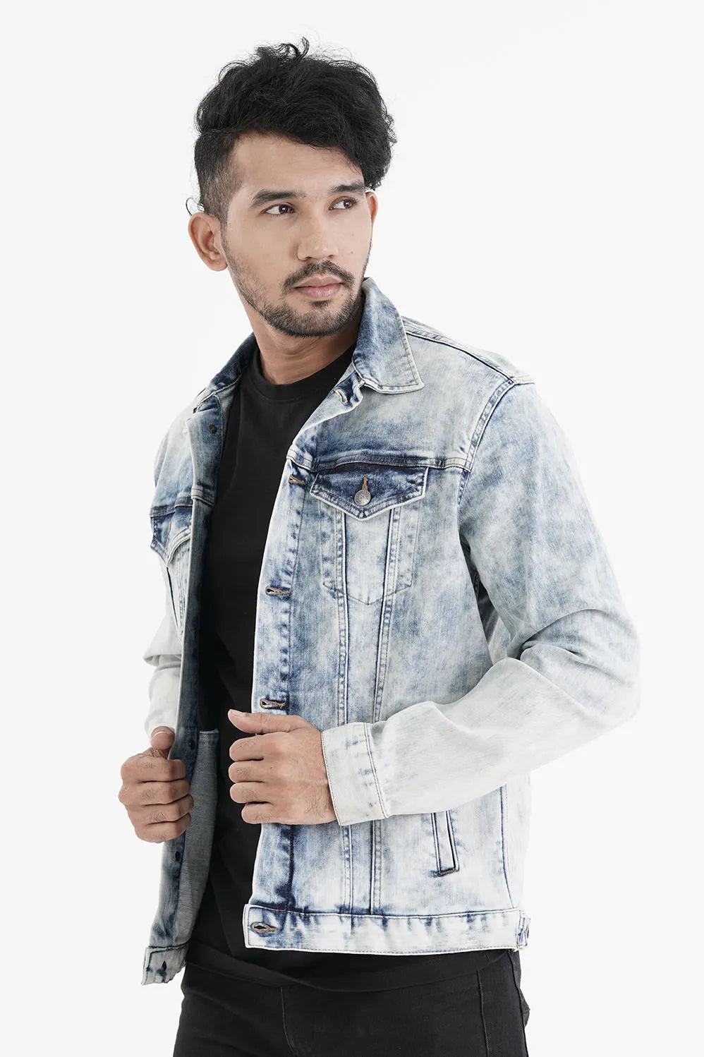 Men's Denim Jacket (Light Wash)