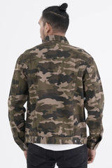 Men's Denim Jacket (Camo)