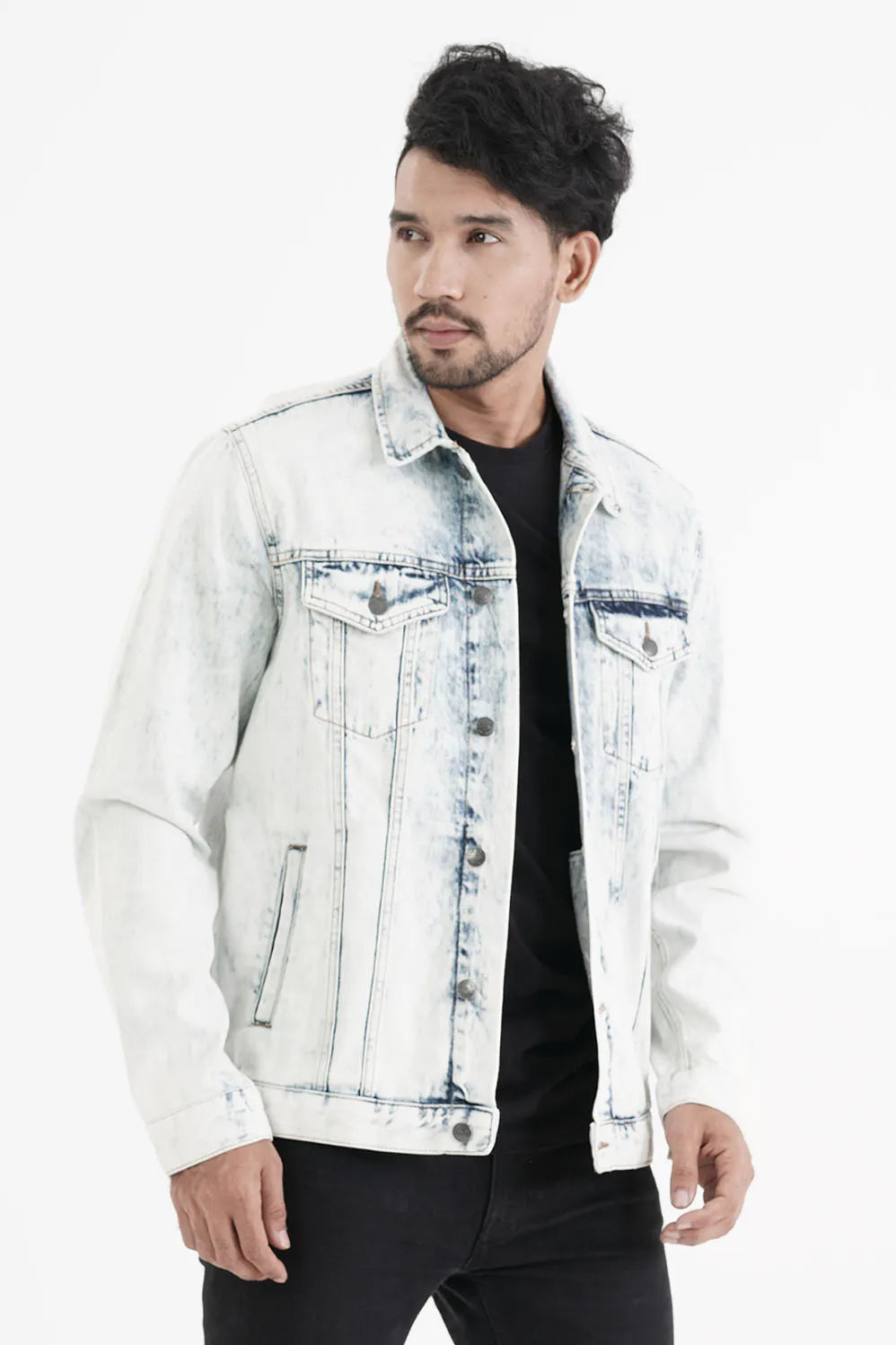 Men's Denim Jacket (Light Wash)