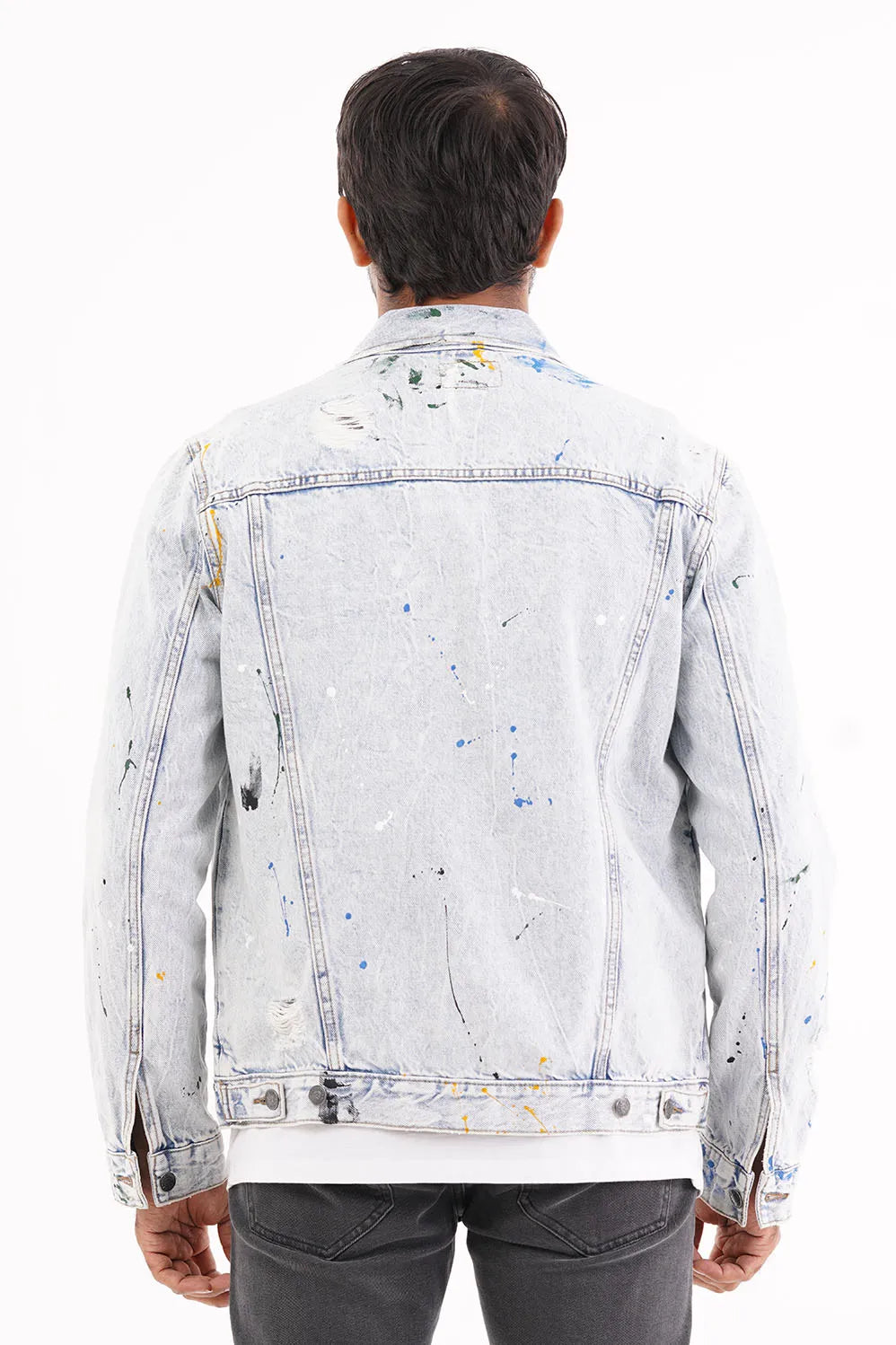 Men's Denim Jacket (Light Wash)