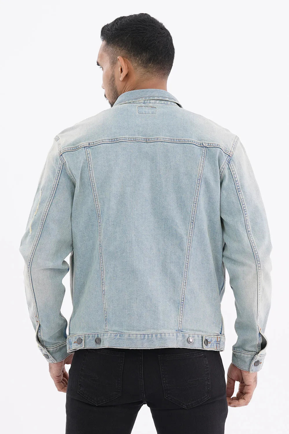 Men's Denim Jacket (Light Wash)