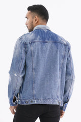 Men's Denim Jacket (Medium Wash)
