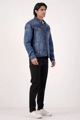 Men's Denim Jacket (Medium Wash)