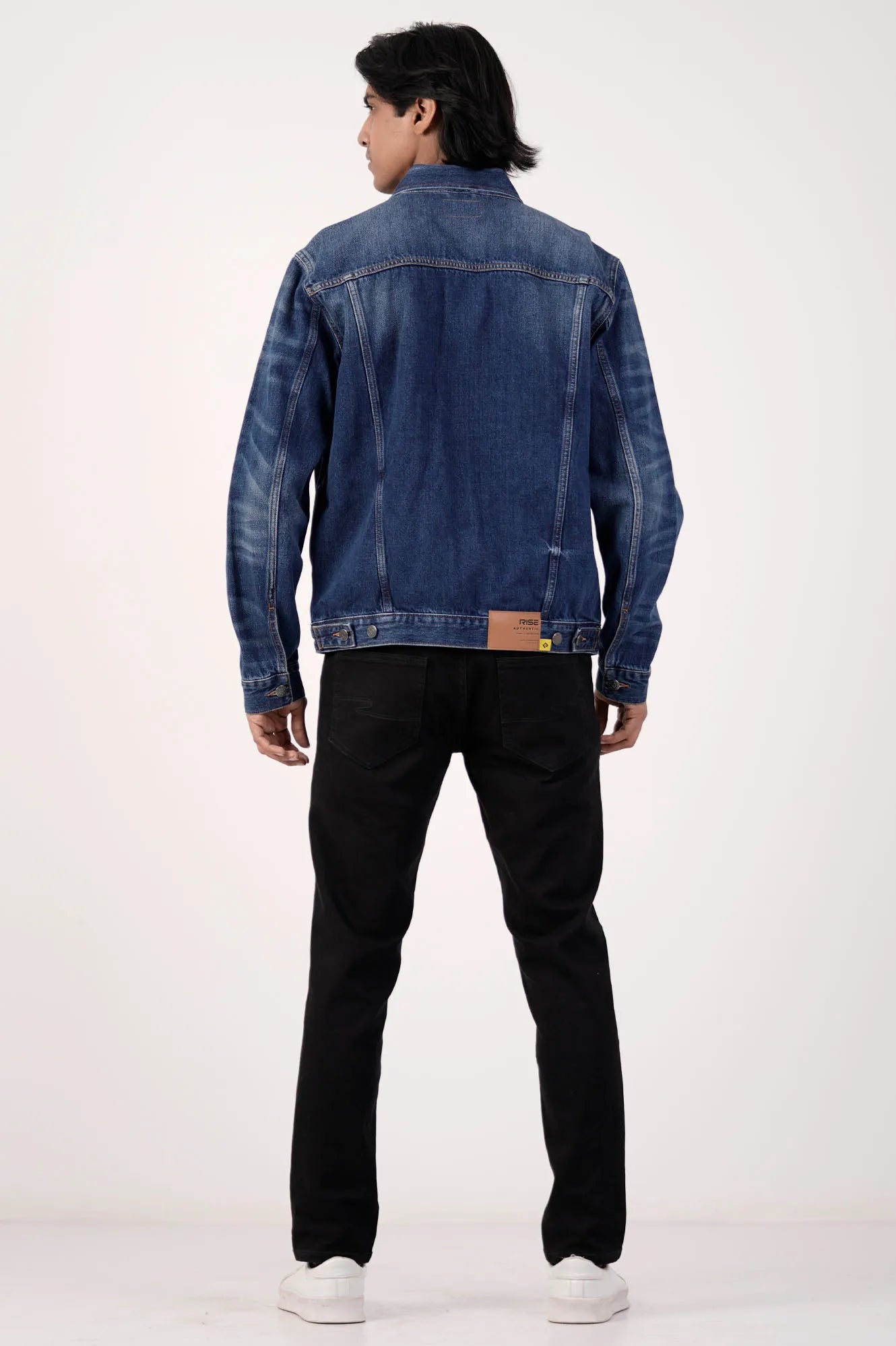 Men's Denim Jacket (Medium Wash)