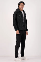 Men's Denim Jacket (Black)