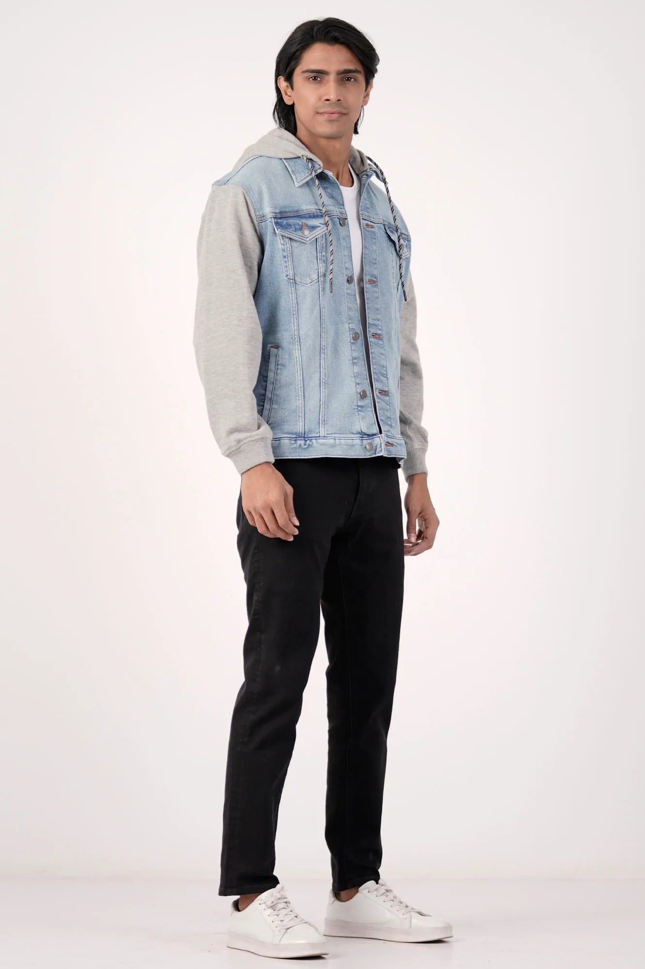 Men's Denim Jacket (Medium Wash)