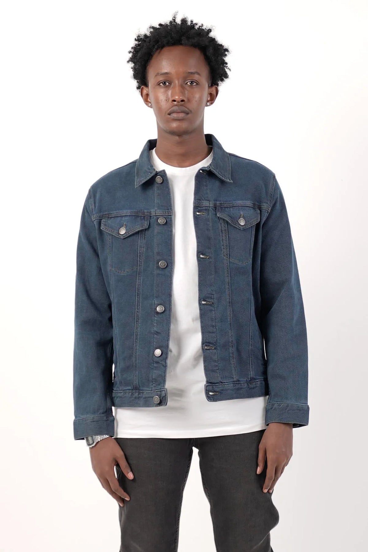 Men's Denim Jacket (Dark Wash)