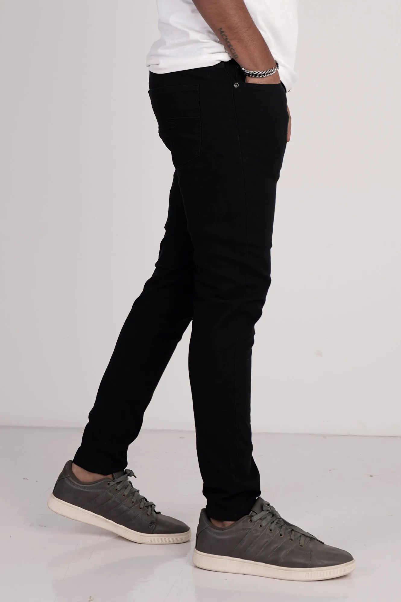 Men 5 Pkt pant (Black)
