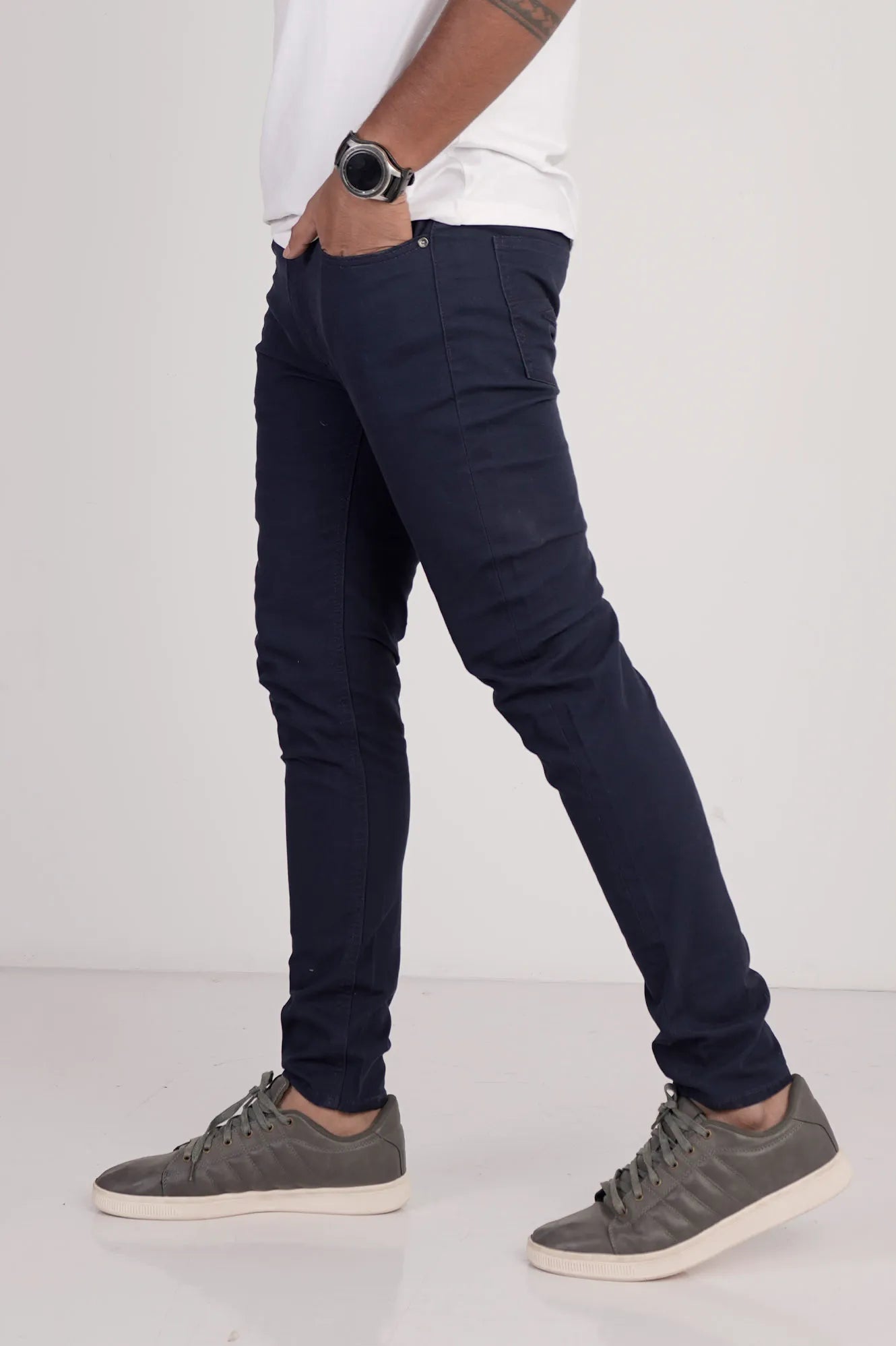 Men 5 Pkt pant (Navy)