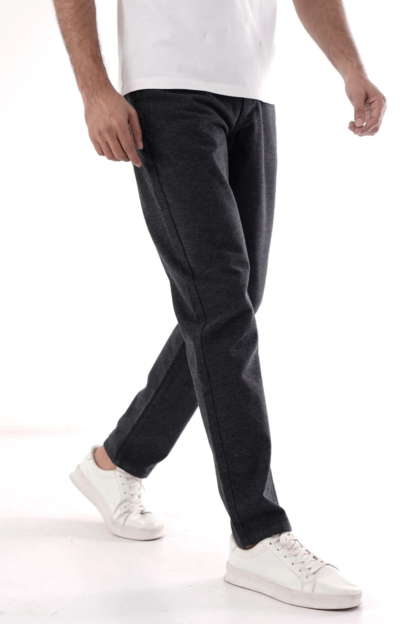 Men 5 Pkt Pant (Dark Grey)