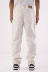 Men's 5 Pkt pant (White)