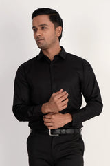 Mens Formal Shirt (Black)