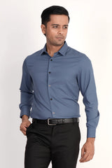 Mens Formal Shirt (Bluish Grey)