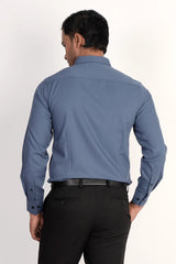 Mens Formal Shirt (Bluish Grey)
