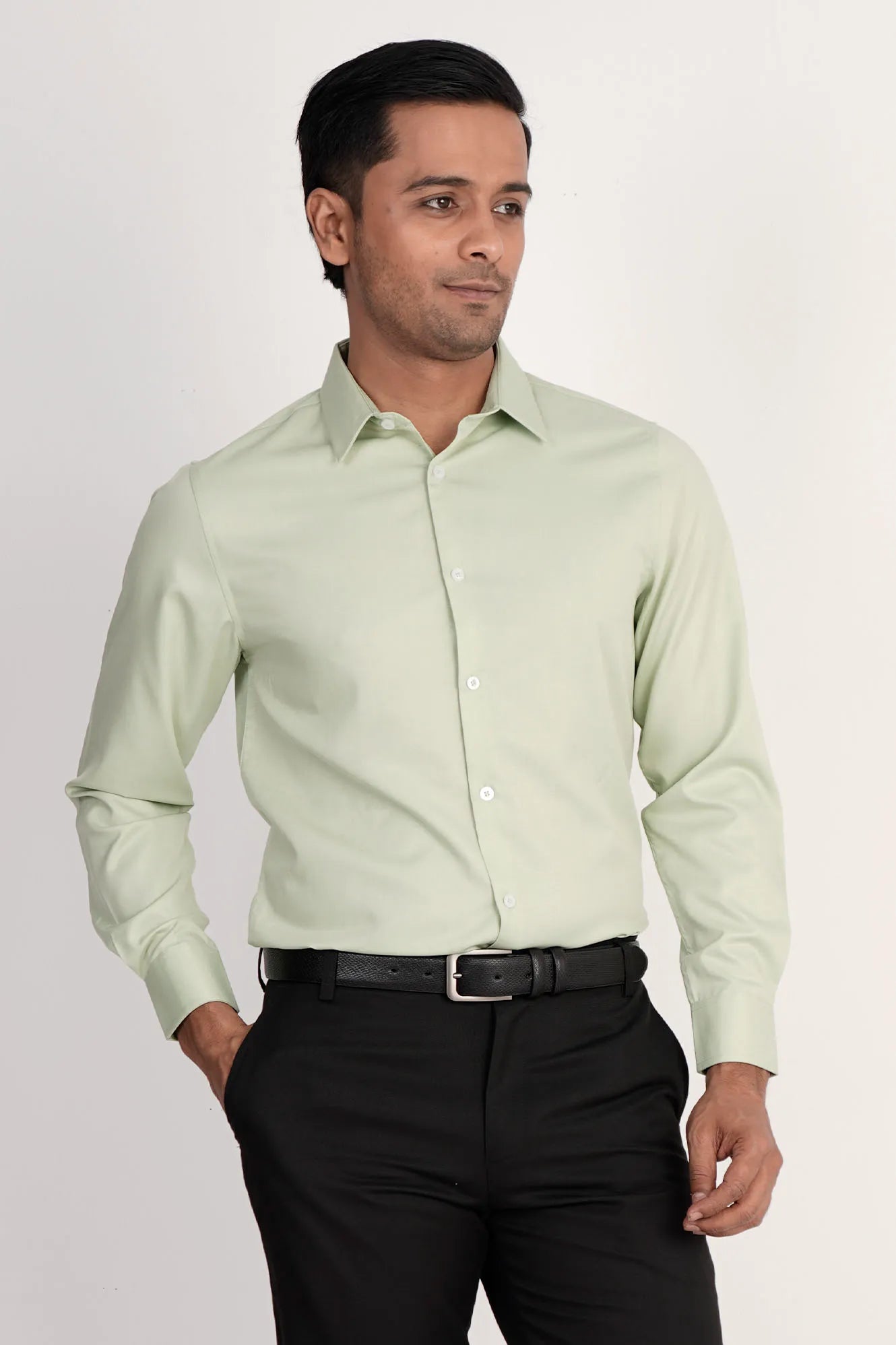 Mens Formal Shirt (Lt. Green)