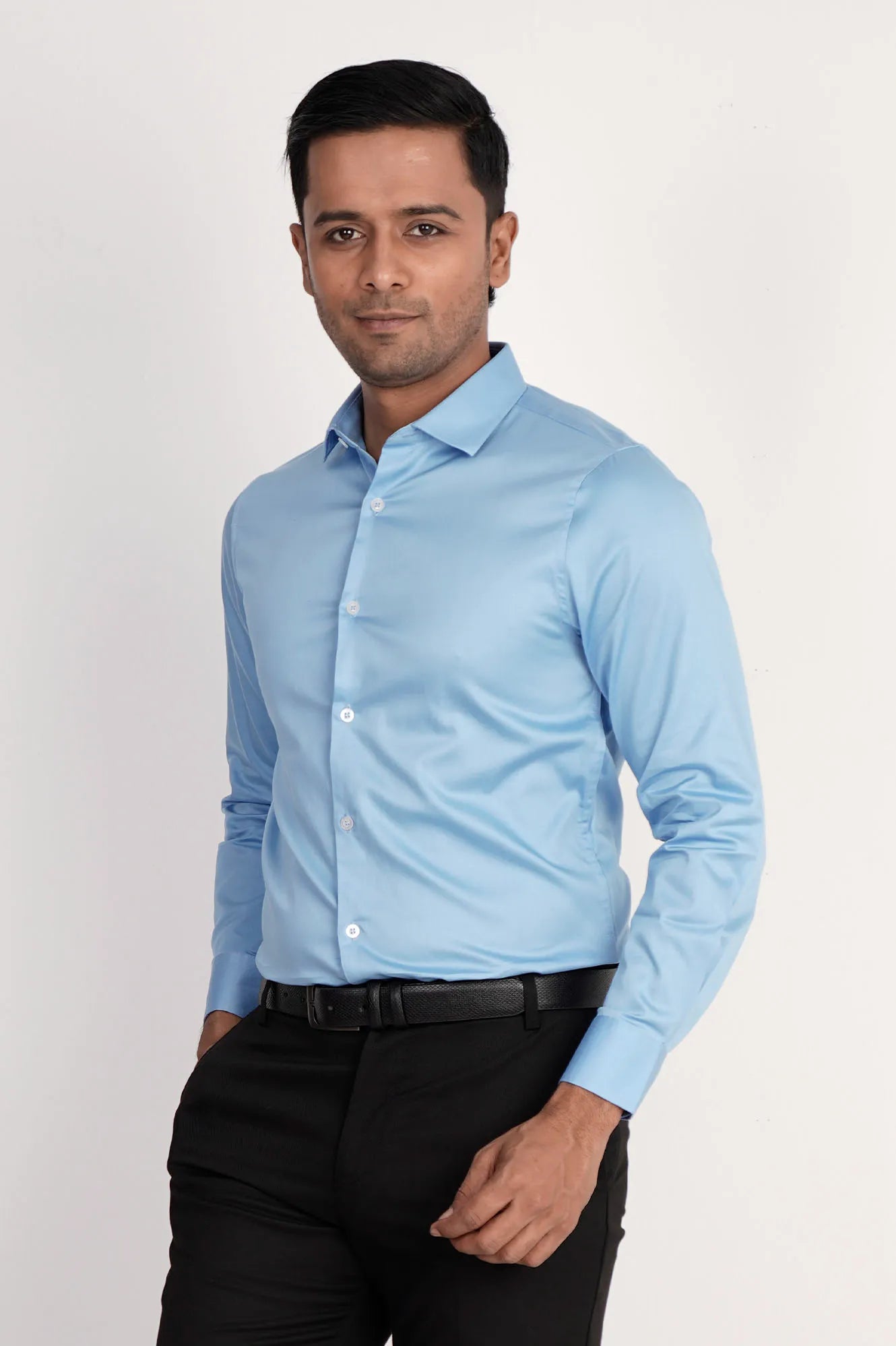 Mens Formal Shirt (Lt. Blue)