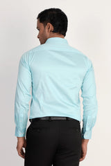 Mens Formal Shirt (AQUA)