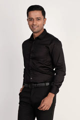 Mens Formal Shirt (Black)
