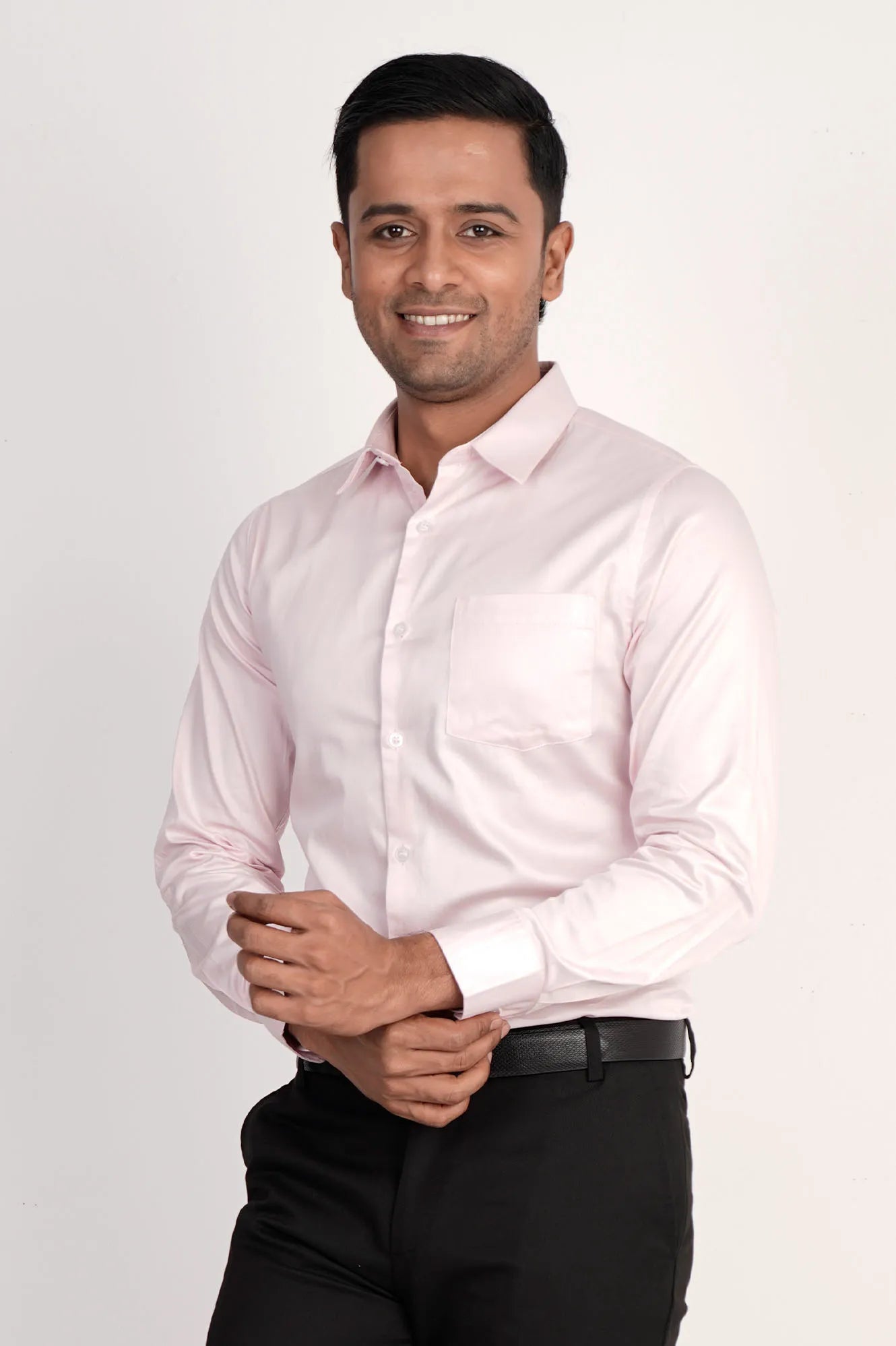 Mens Formal Shirt (Lt. Pink)