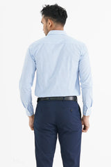 Mens Formal Shirt (Blue Check)