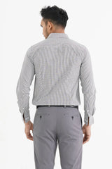 Mens Formal Shirt (Black Check)