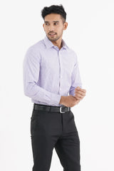 Mens Formal Shirt (Maroon check)