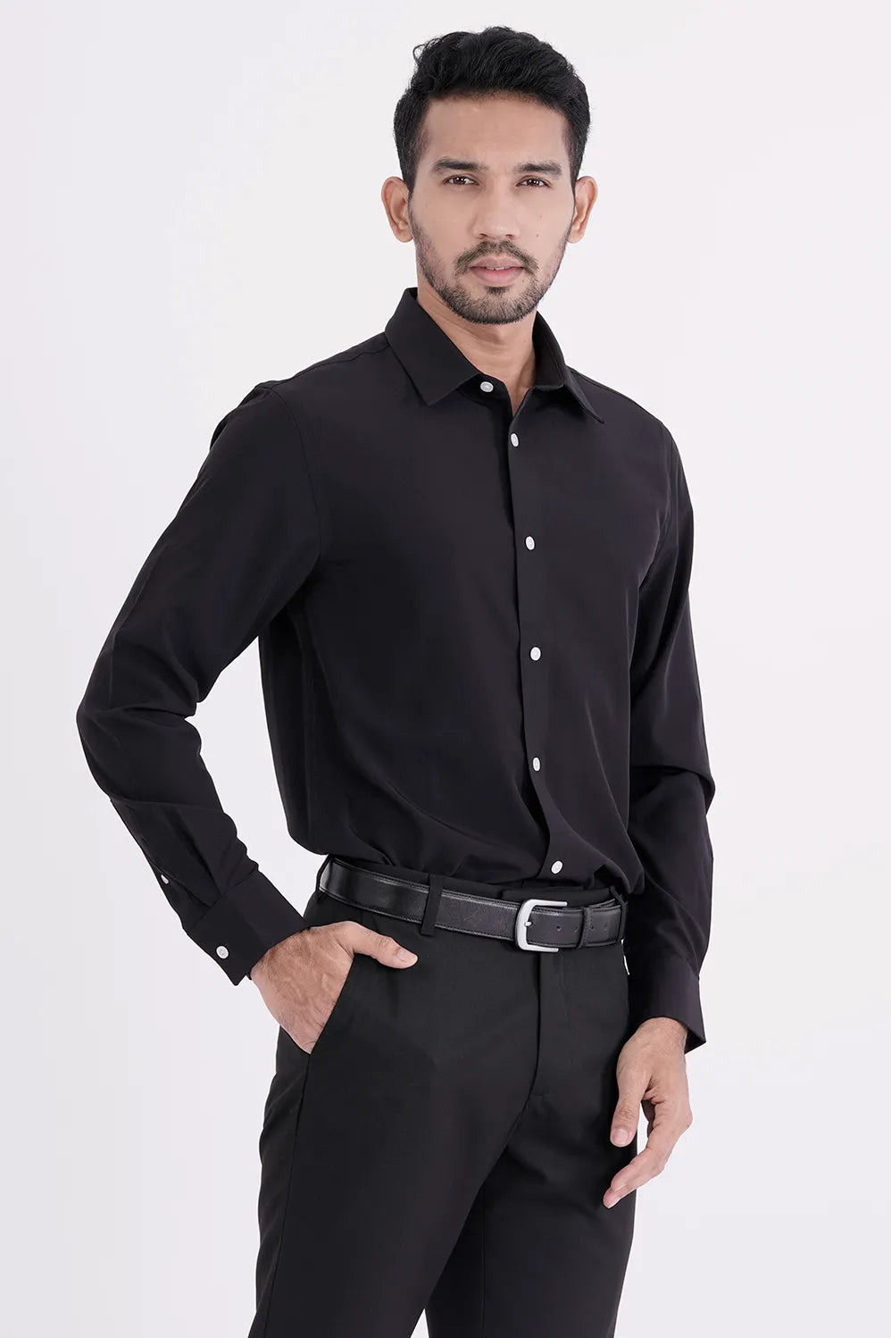 Mens Formal Shirt (Black)