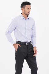 Mens Formal Shirt (Blue Stripe)