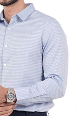 Men's Formal Shirt (Blue)