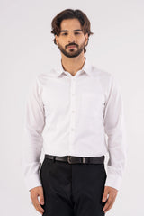 Men's Formal Shirt (White)