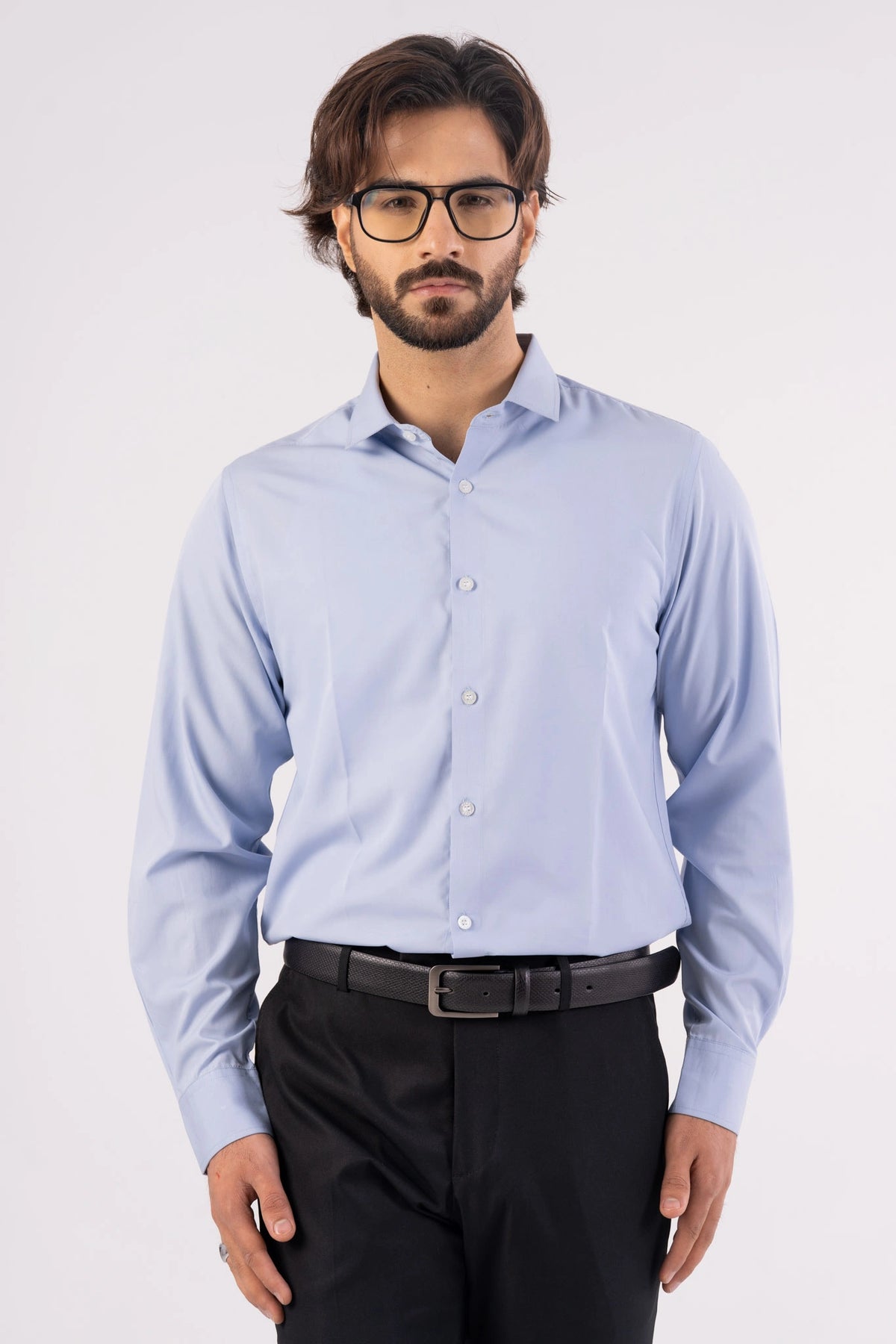Men's Formal Shirt (Sky Blue)