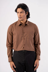 Men's Formal Shirt (Dk. Brown)