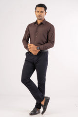 Men's Formal Shirt (Dk. Brown)