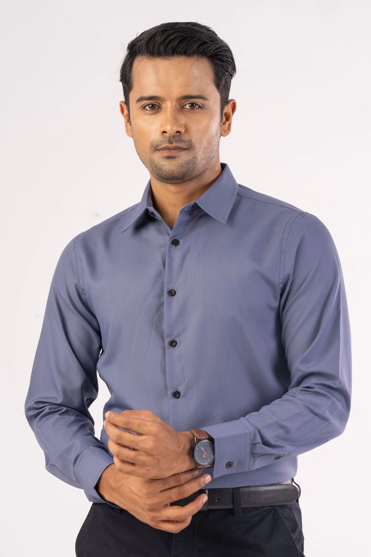 Men's Formal Shirt (Grey)