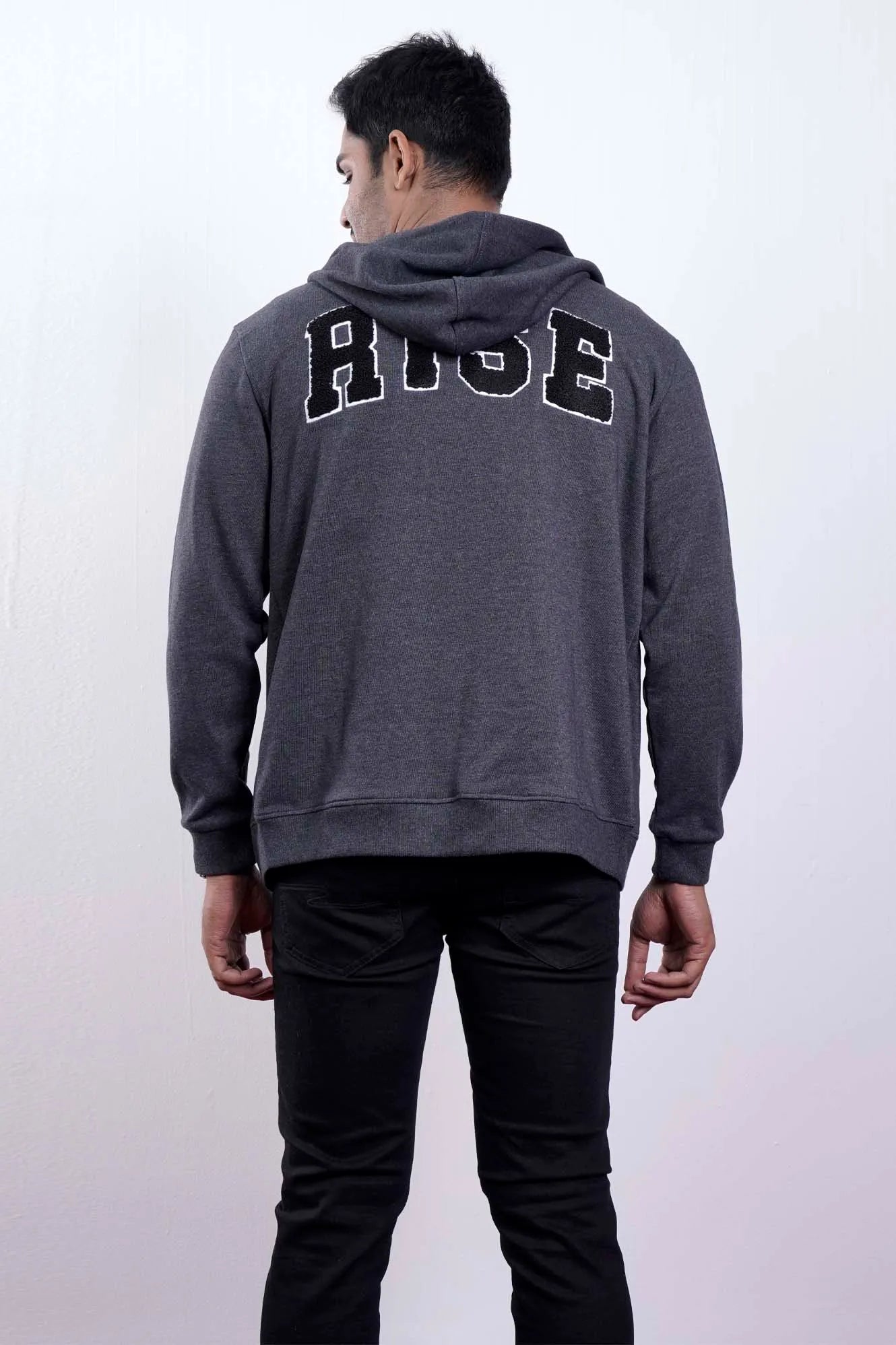 Men's Hoodie (Anthra Melange)