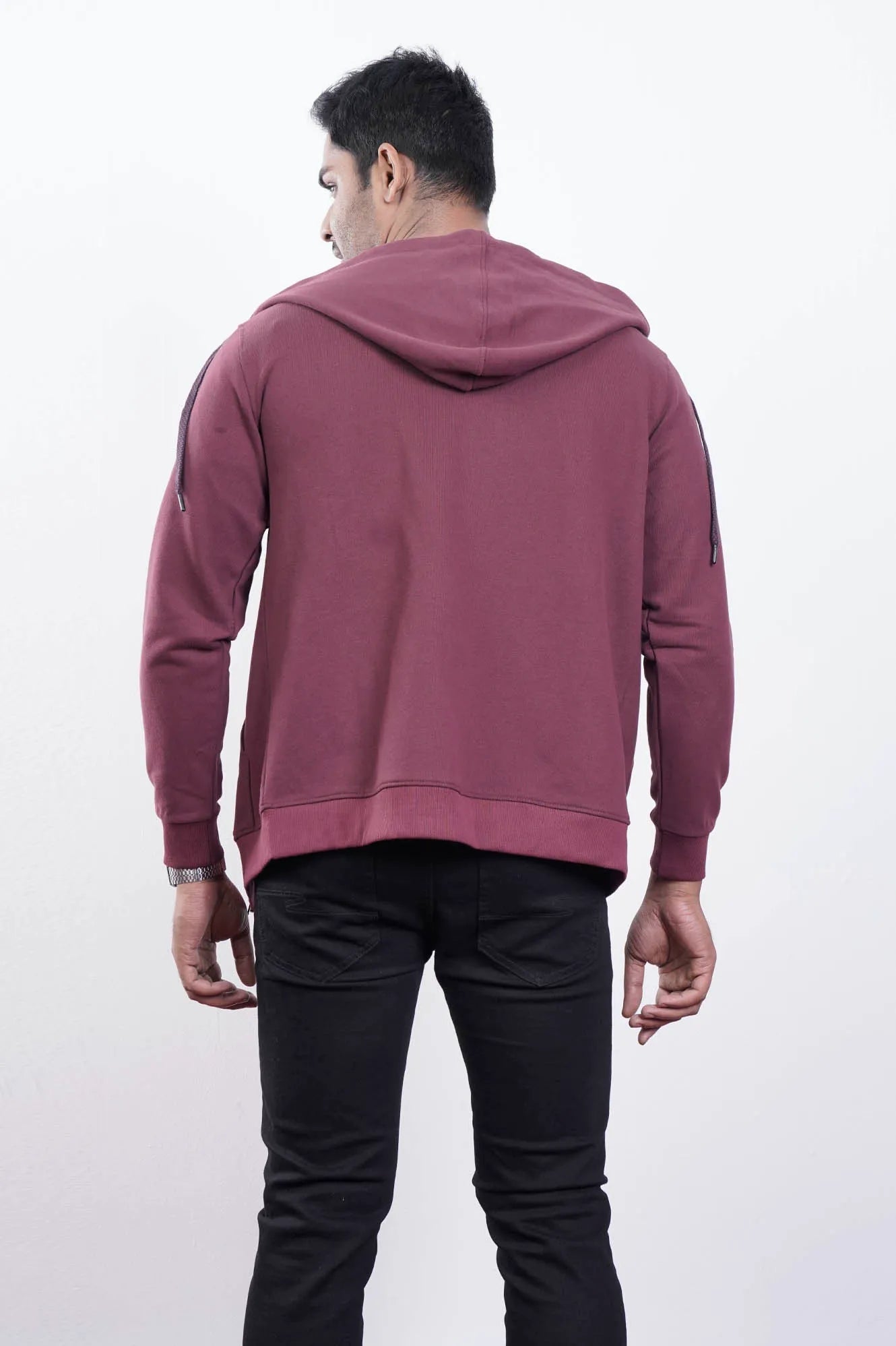 Men's Hoodie (Burgundy)