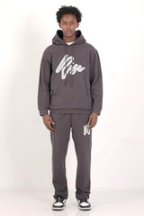 Men's Hoodie (Anthra Melange)