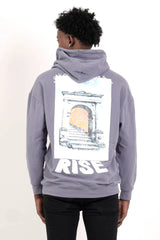Men's Hoodie (Bluish Grey)