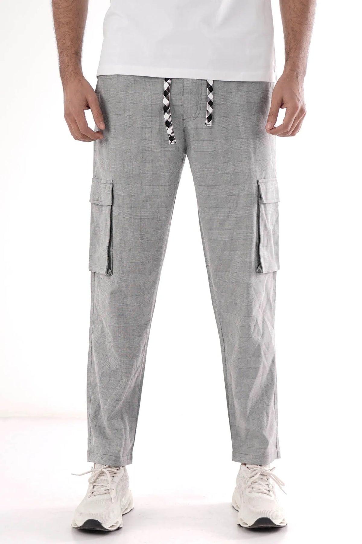 Men's Jogger (Grey Check)