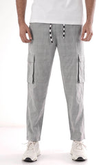 Men's Jogger (Grey Check)