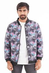 Men's Jacket (Grey Printed)